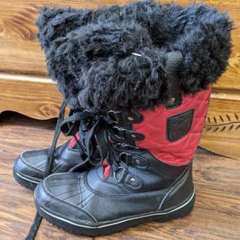 My furry winter boots