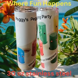 Peggy's Pegging Party Cup