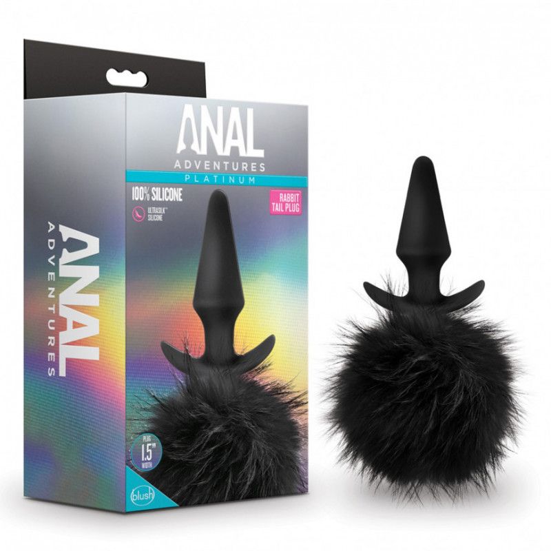 Anal Adventures Platinum Rabbit Tail