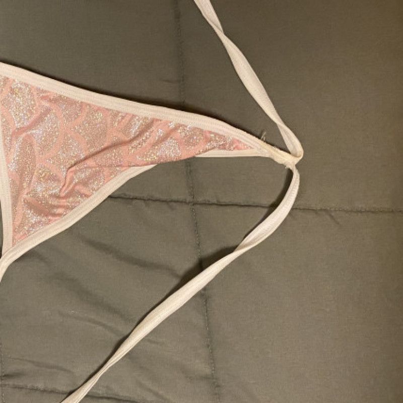 Pink mermaid gstring