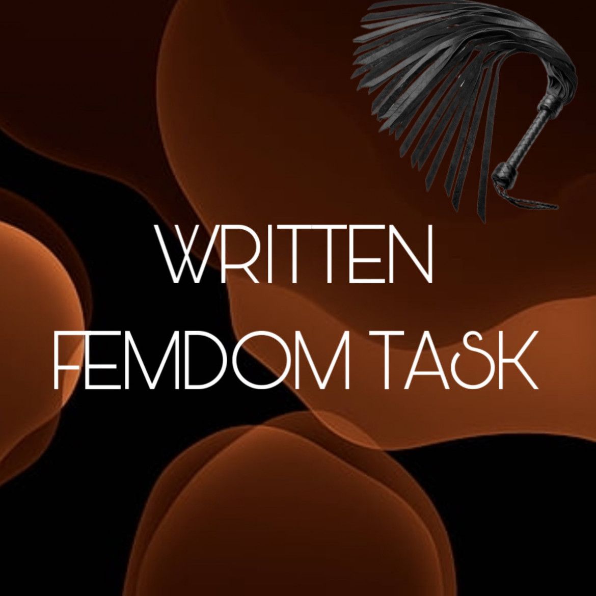 WRITTEN FEMDOM TASK