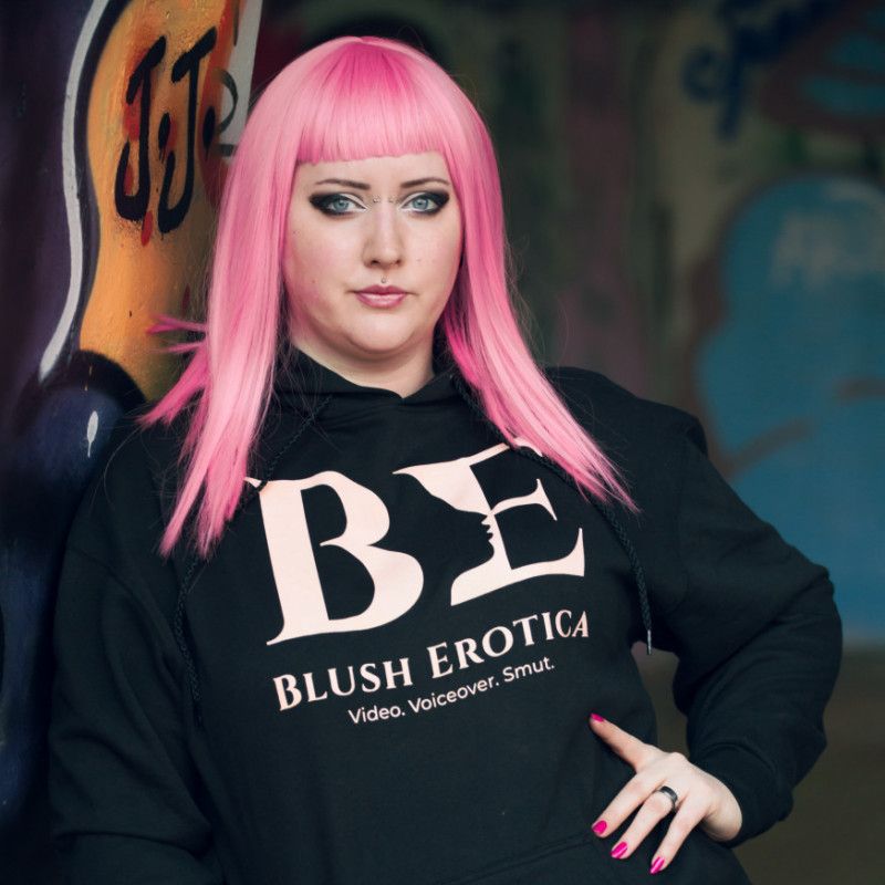 Ladies Blush Erotica Hoodie M