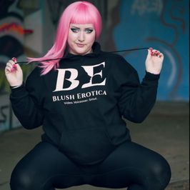 Ladies Blush Erotica Hoodie XXL