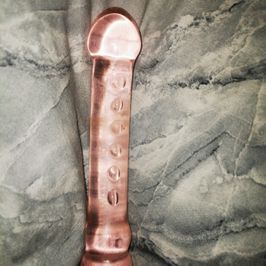 Glass dildo