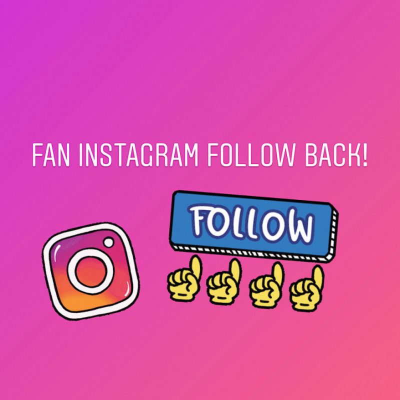 Instagram Follow Back For Life