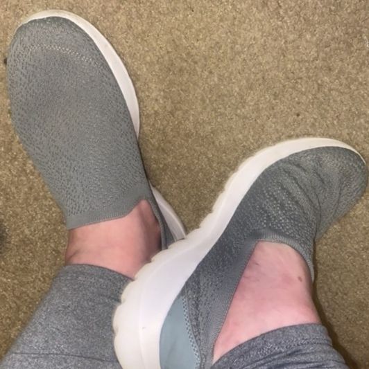 Grey Odor Absorbing Shoes