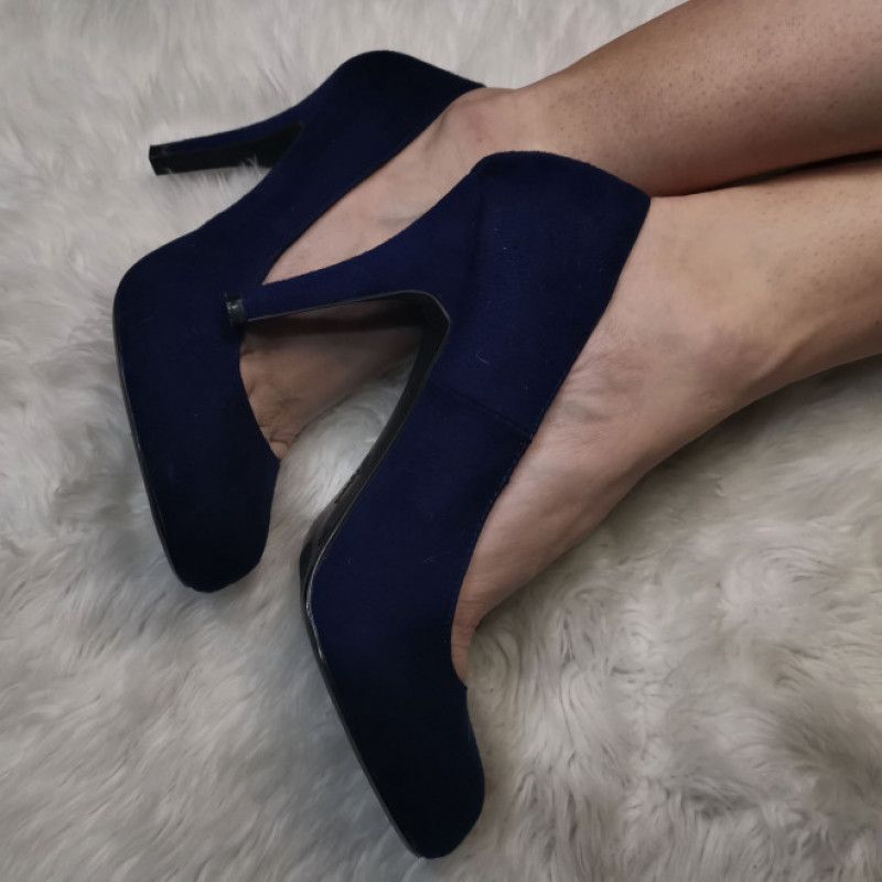 Royal Blue Shoe