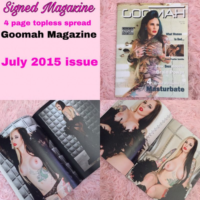 Signed Goomah Magazine July 2015 Issue