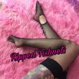 Ripped Fishnets