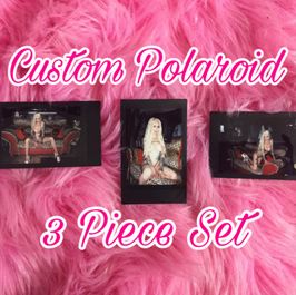 3 Custom Polaroids