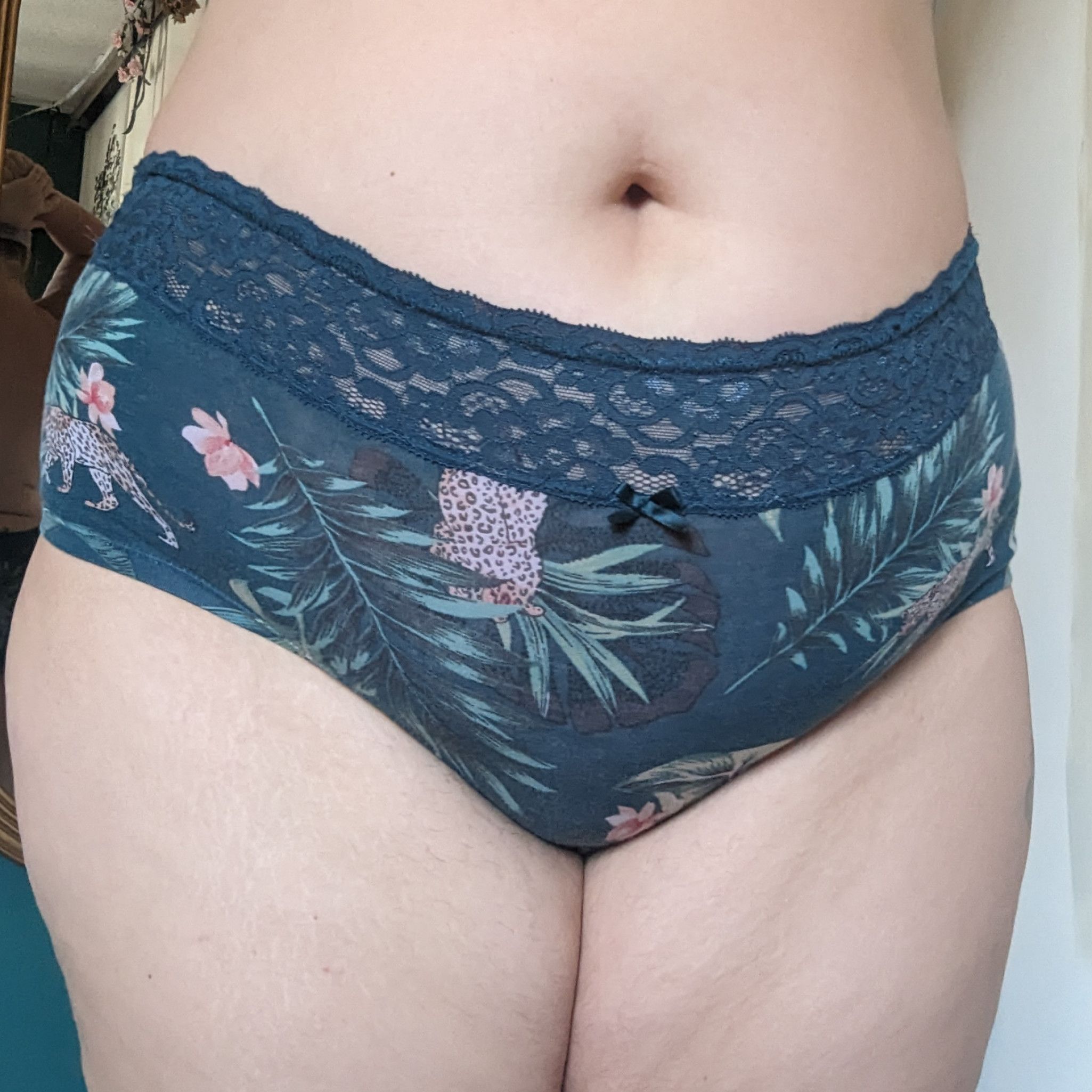 Tropical Print Panties