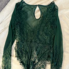 Green Lace Lingerie