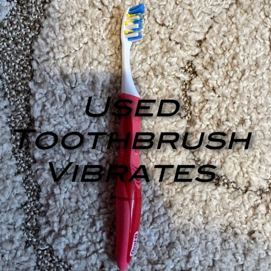 Used ToothBrush Vibrates