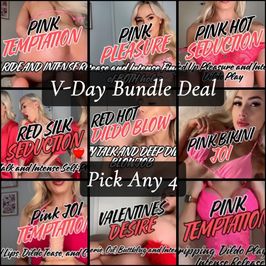 Valentines Day Video Bundle x 4