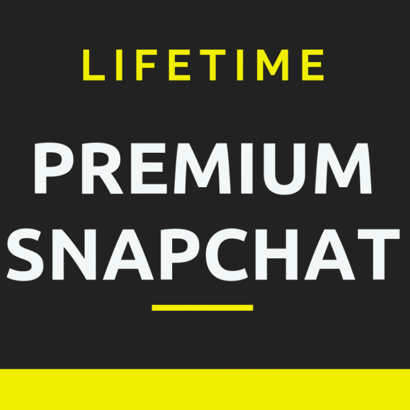 Lifetime Premium Snapchat Access