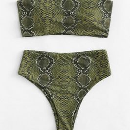 Weed Snake Bikini Set