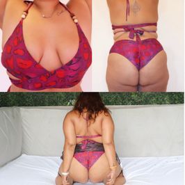 Venom Snake Plus Size Bikini Set