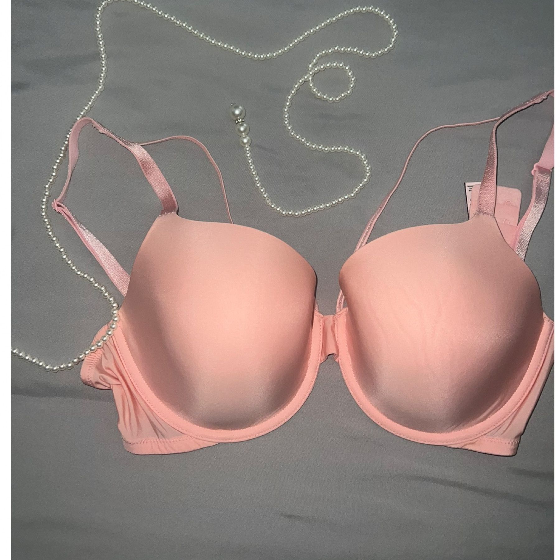 Light pink bra VS