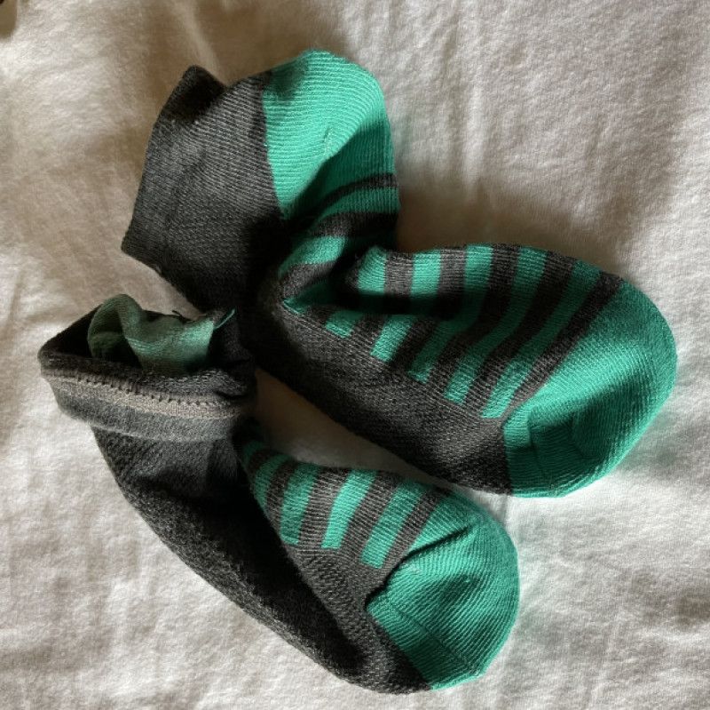 Worn socks