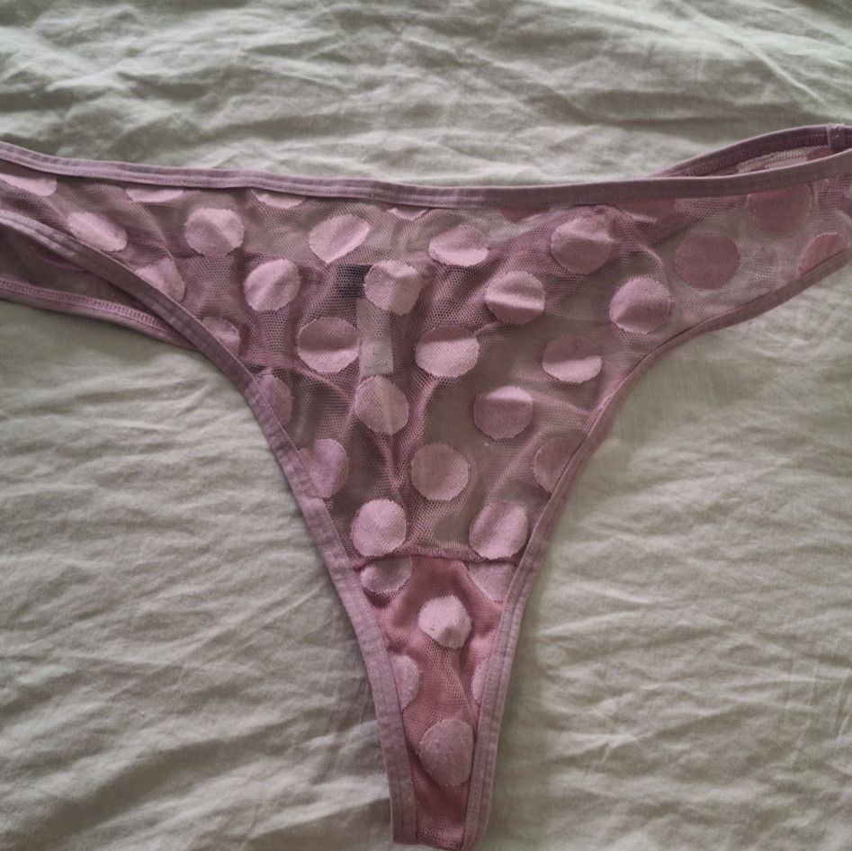 Old Large Pink Thong