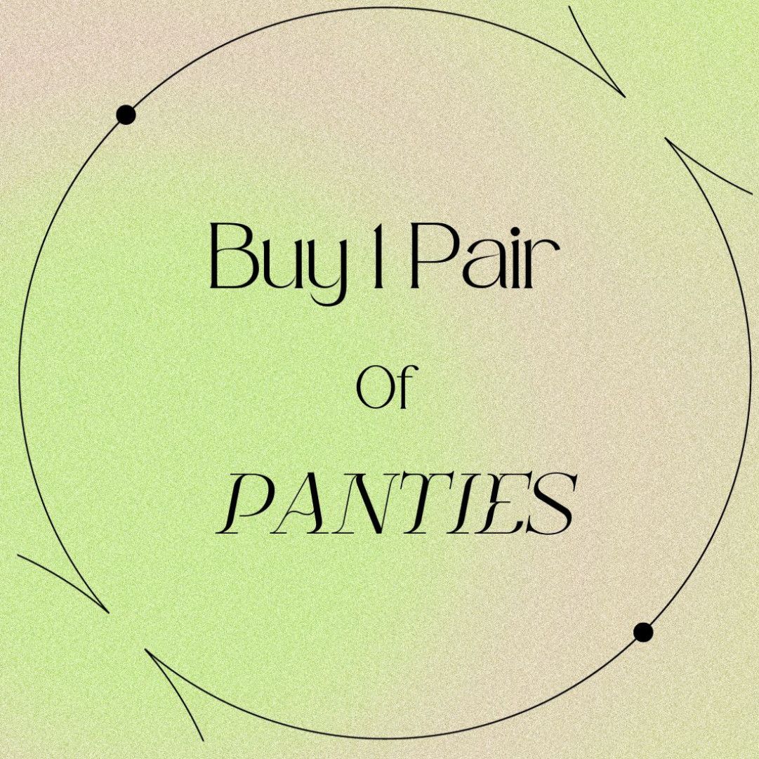 Buy 1 Pair of Panties