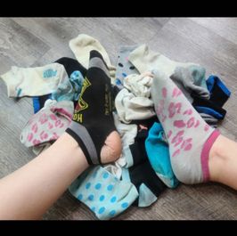 Get 4 Random Worn Socks!