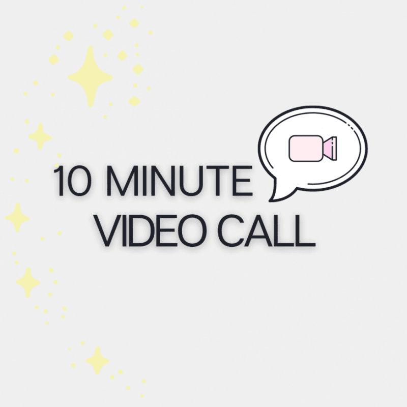 10 min video call session