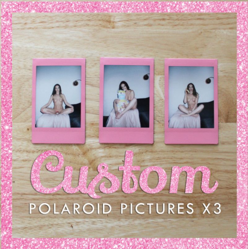 Custom Polaroid Pictures: Three Pack