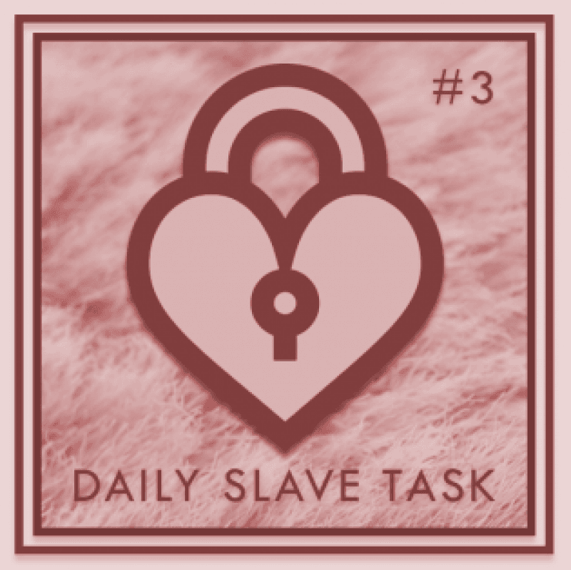 May Daily Slave Task 3