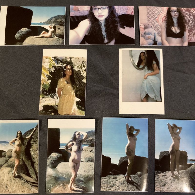 Clothed or Nude Polaroid