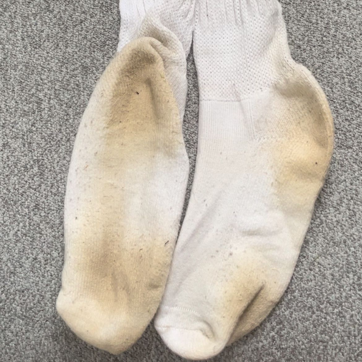 White Slouch Socks