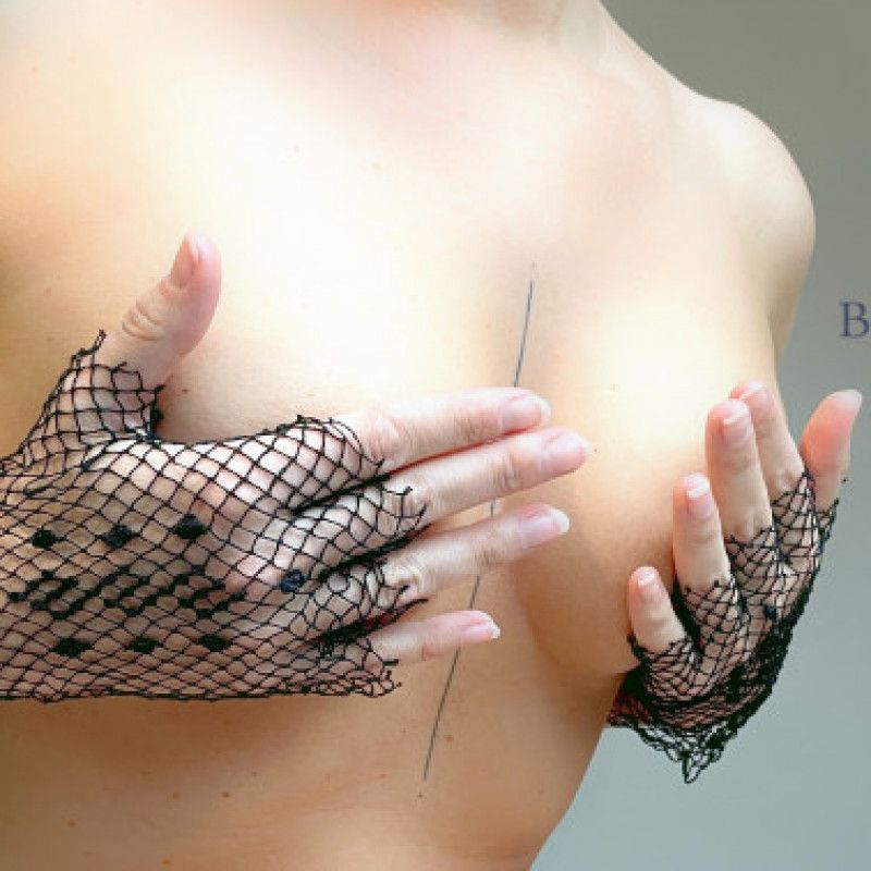 mesh gloves black dots