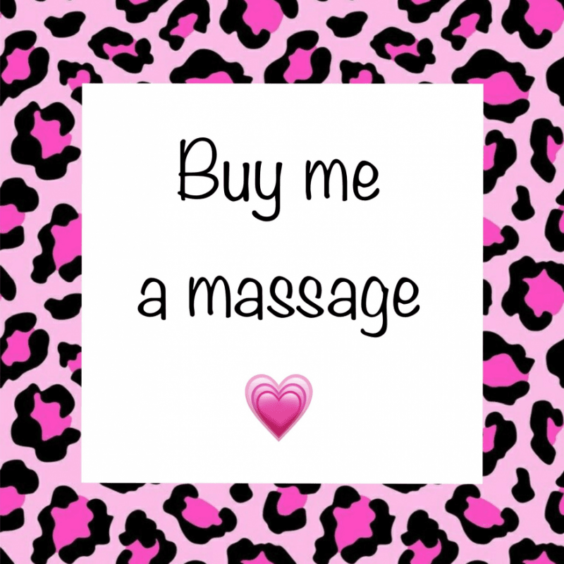 Buy me a massage