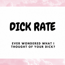 Dick ratings!