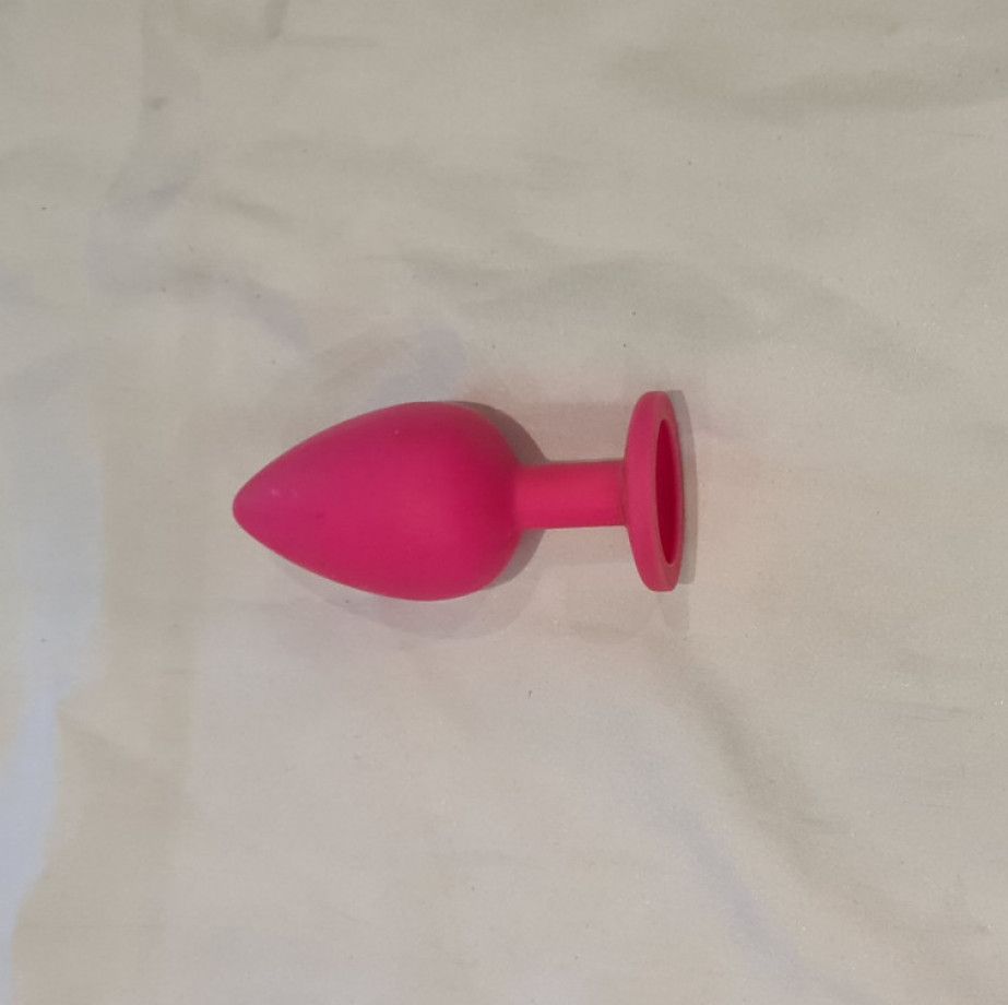 Used pink butt plug