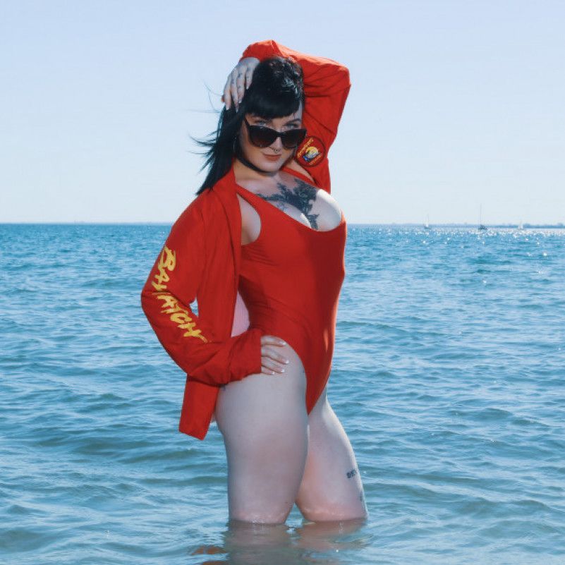 CR Parker Baywatch Public Striptease