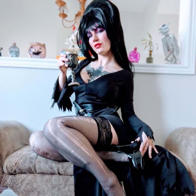 Elvira Mistress of Darkness Pin Up Strip