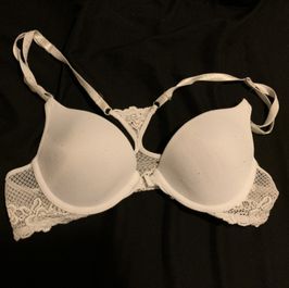 White Lace Bra 34A