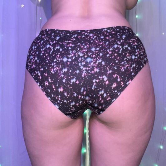 Pink Spandex Galaxy Panties