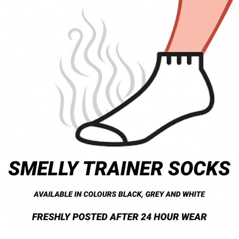 SMELLY TRAINER SOCKS