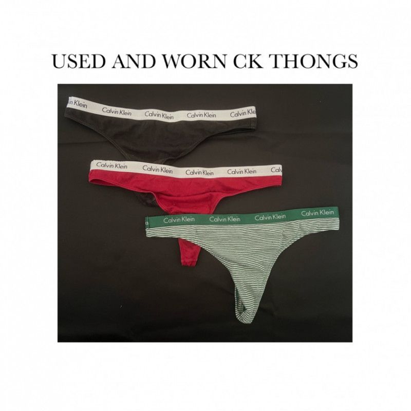 USED AND WORK CK THONGS