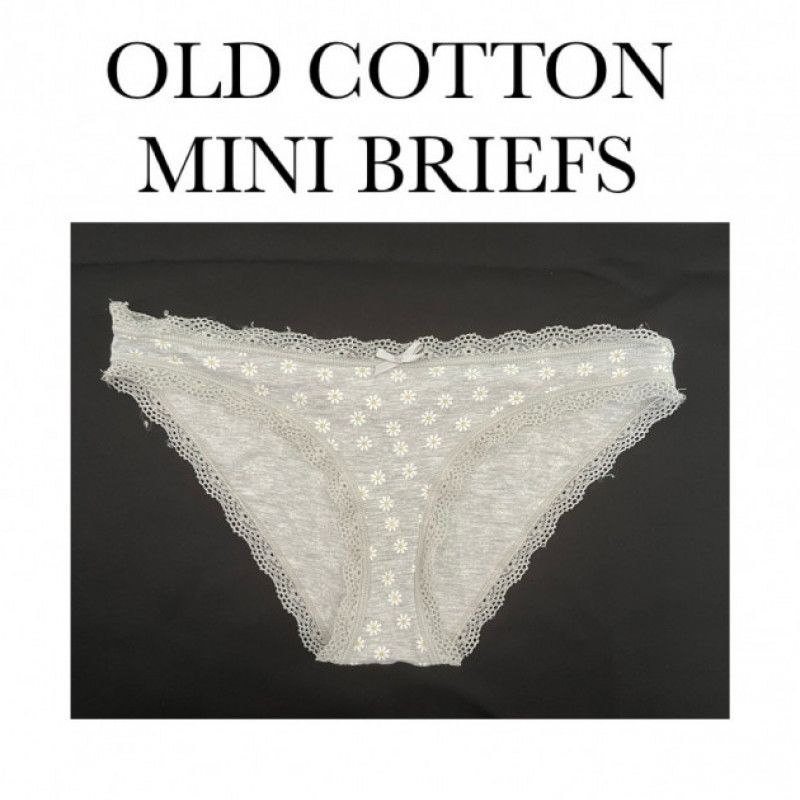 OLD COTTON MINI BRIEFS