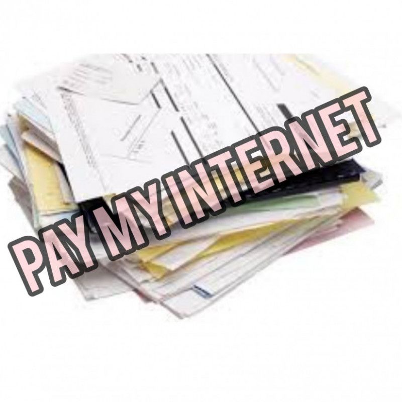 Pay my internet!