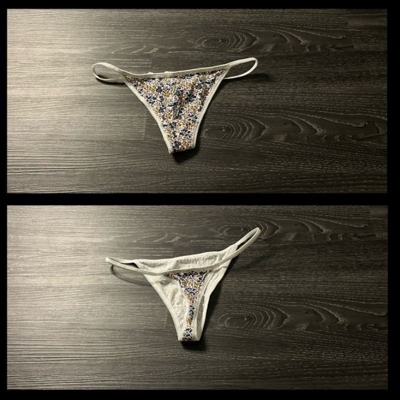 flower g string thong