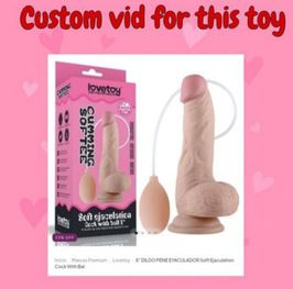 A custom video for this toy!