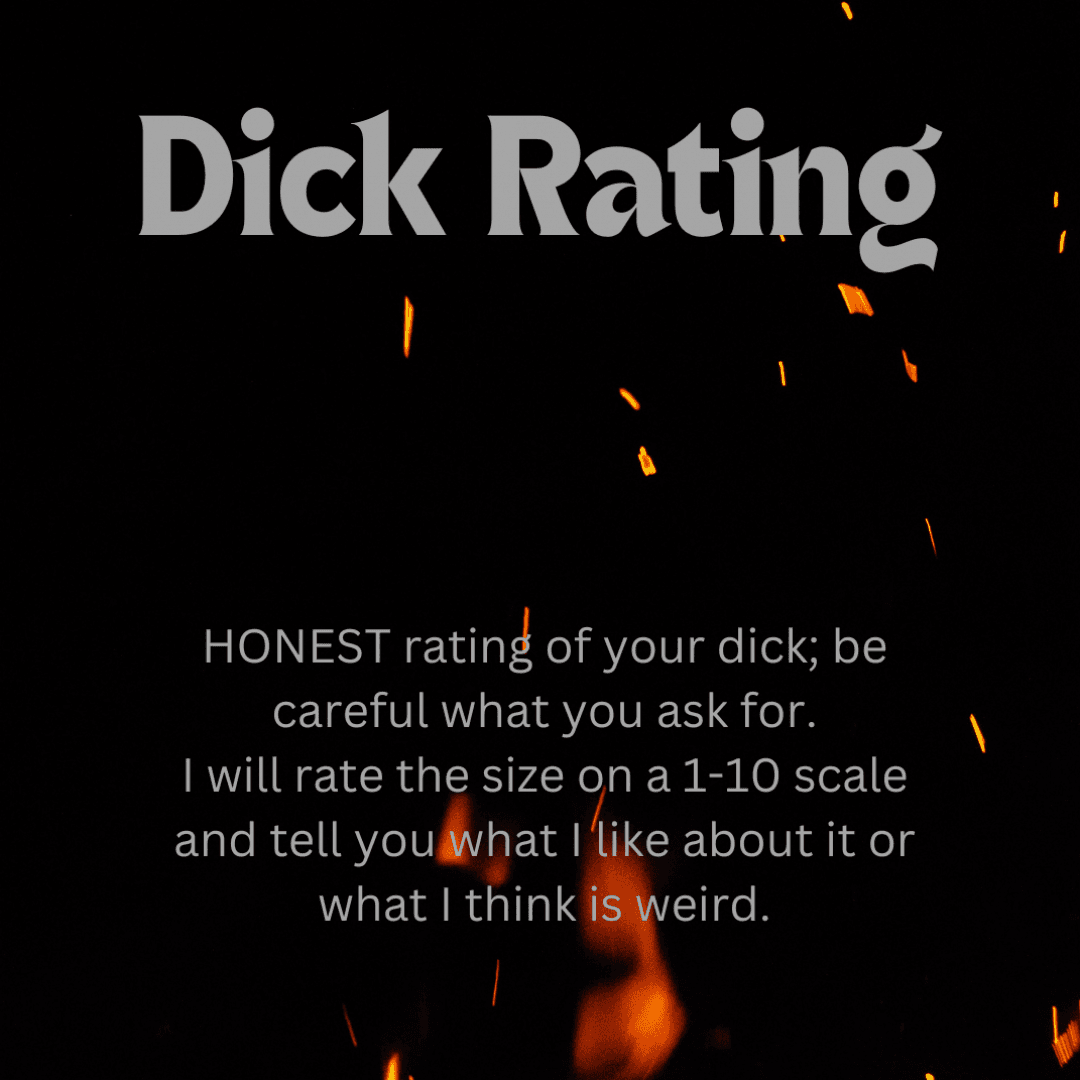 Dick Rating via message