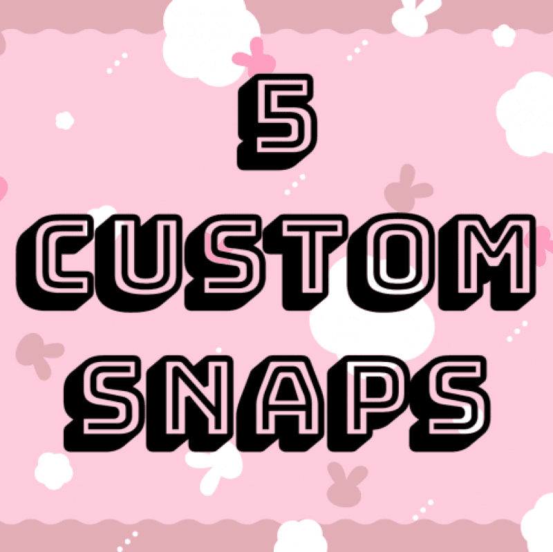 5 Custom Snaps