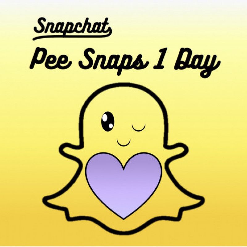 Snapchat Pee Snaps for 1 Day