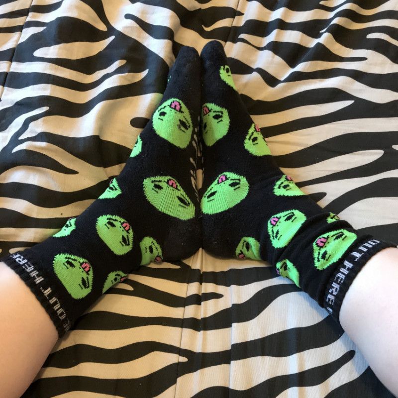 We Out Here ALIEN SOCKS!!