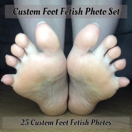 Foot Fetish Custom Photo Set